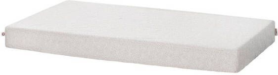Noppies Baby Comfort Baby Comfort katoen Tiny Dot poplin ledikant hoeslaken 60x120 cm Jet Stream Ecru
