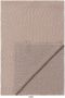 Noppies Baby Comfort Melange knit reversible baby ledikantdeken 100x140 cm Oxford Tan Babydeken Bruin - Thumbnail 1