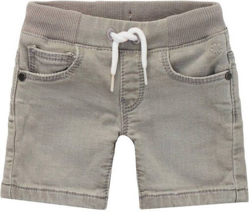 Noppies baby jeans bermuda light grey wash Denim short Grijs Jongens Stretchdenim 56