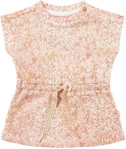 Noppies baby jurk Nicholls van biologisch katoen roze