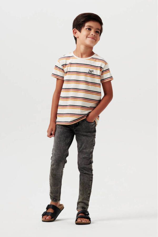 Noppies gestreept T-shirt Rowley ecru