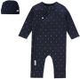 Noppies baby boxpak + muts donkerblauw Jongens Stretchkatoen Ronde hals 62 - Thumbnail 1