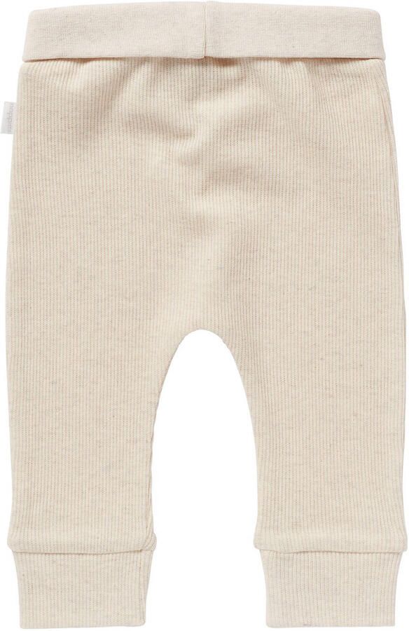 Noppies baby broek Naura met katoen beige Effen 44