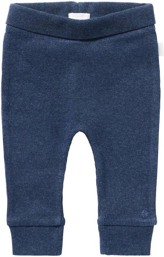 Noppies baby broek Naura met katoen donkerblauw Effen 50
