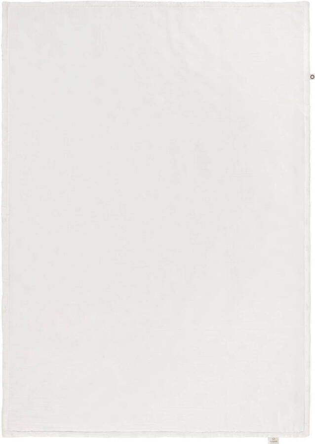 Noppies Baby Comfort Blooming Clover reversible baby ledikantdeken 100x140 cm Jet Stream Babydeken Wit - Foto 2