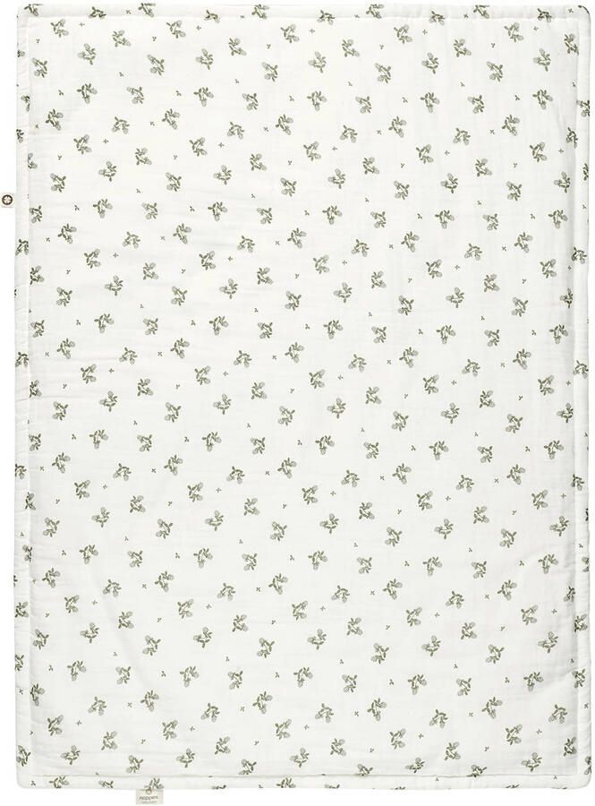 Noppies Baby Comfort Blooming Clover reversible baby wiegdeken 75x100 cm Beetle Babydeken Groen - Foto 3