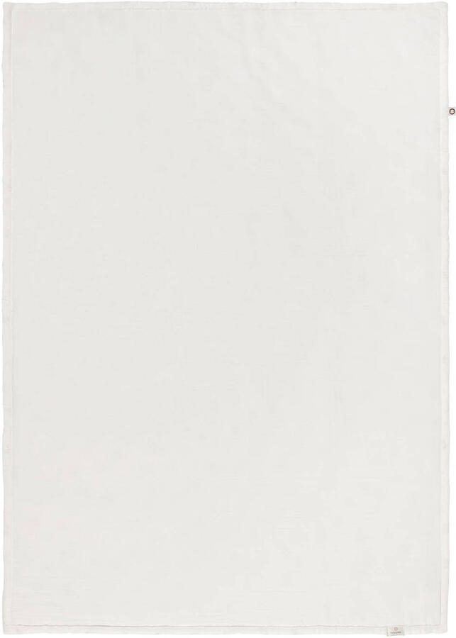 Noppies Baby Comfort Blooming Clover reversible baby wiegdeken 75x100 cm Jet Stream Babydeken Ecru - Foto 3