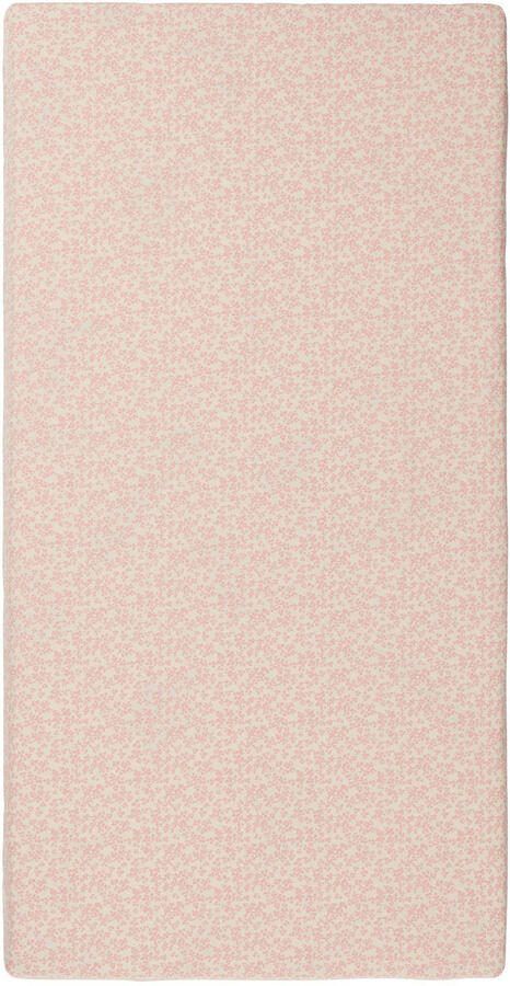 Noppies Baby Comfort Botanical poplin ledikant hoeslaken Misty Rose Roze - Foto 3