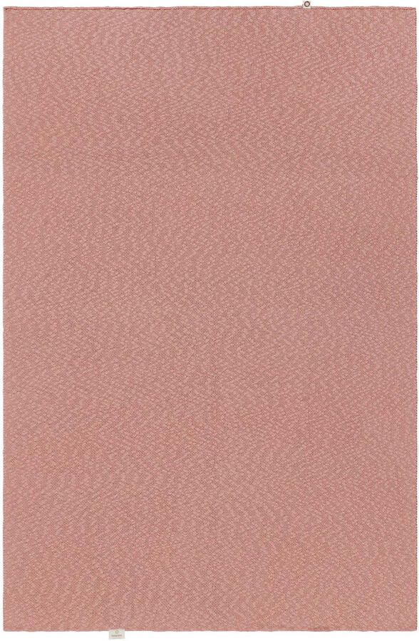 Noppies Baby Comfort Melange knit reversible baby ledikantdeken 100x140 cm Misty Rose Babydeken Roze - Foto 2