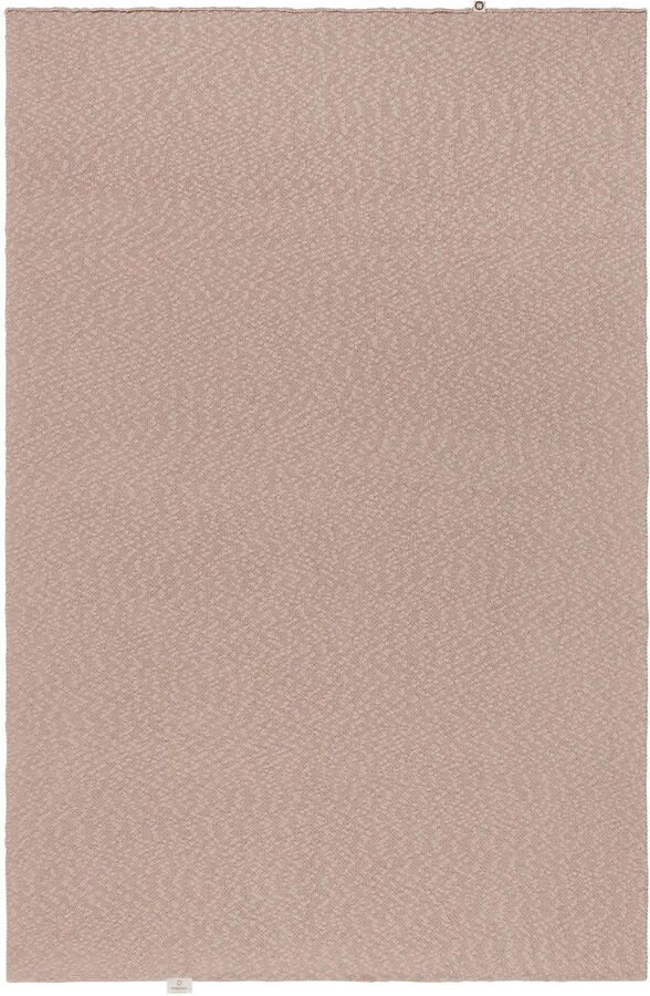 Noppies Baby Comfort Melange knit reversible baby ledikantdeken 100x140 cm Oxford Tan Babydeken Bruin - Foto 2