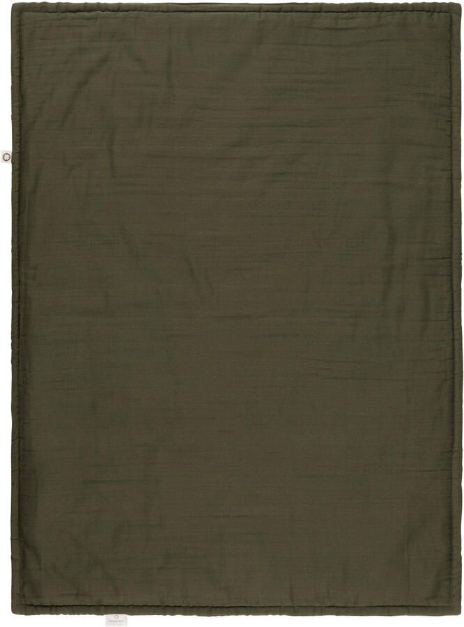 Noppies Baby Comfort padded reversible baby wiegdeken 75x100 cm Beetle Babydeken Groen - Foto 2