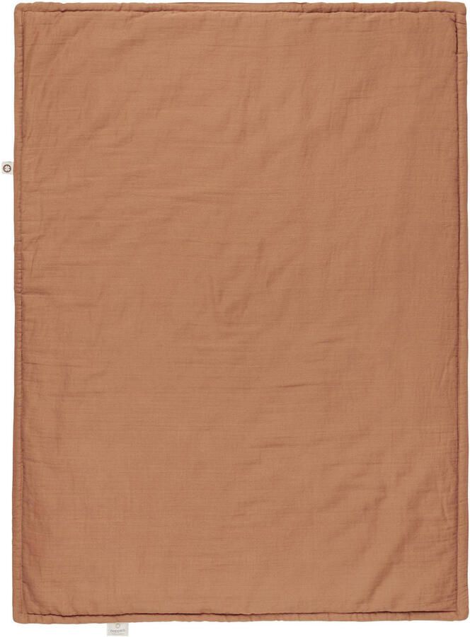 Noppies Baby Comfort padded reversible baby wiegdeken 75x100 cm Fog Babydeken Bruin - Foto 3