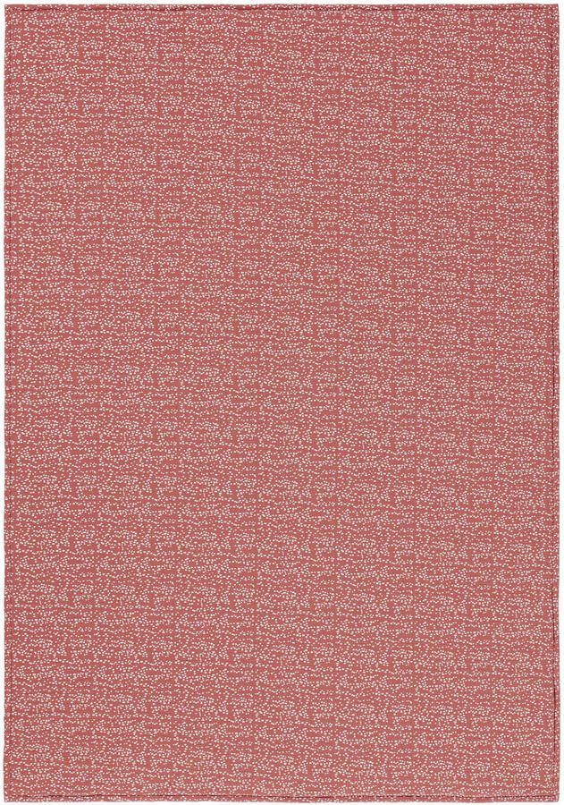 Noppies Baby Comfort Teddy Fancy Dot jersey reversible baby ledikantdeken 100x140 cm Brick Dust Babydeken Roze - Foto 2