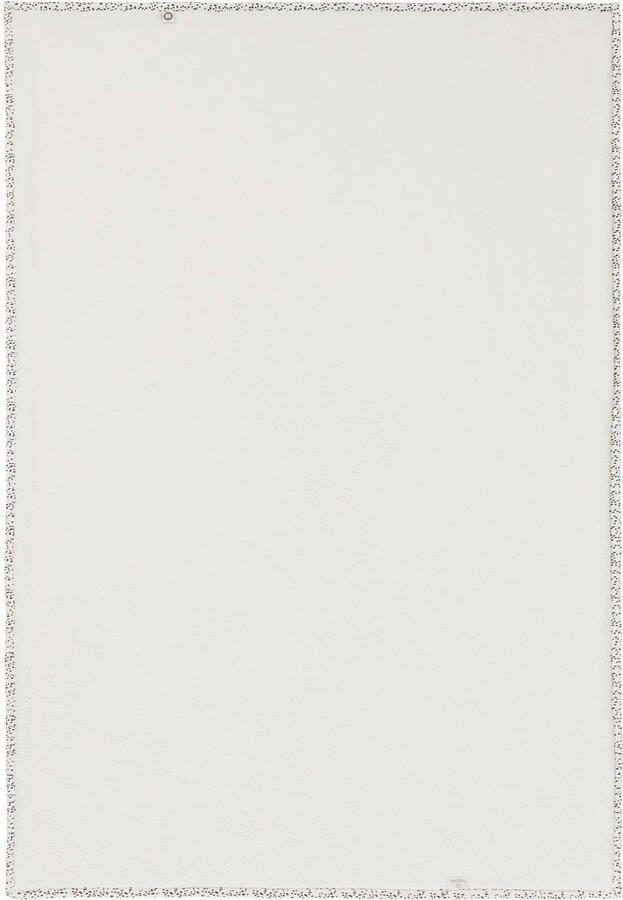 Noppies Baby Comfort Teddy Fancy Dot jersey reversible baby ledikantdeken 100x140 cm Jet Stream Babydeken Ecru - Foto 2
