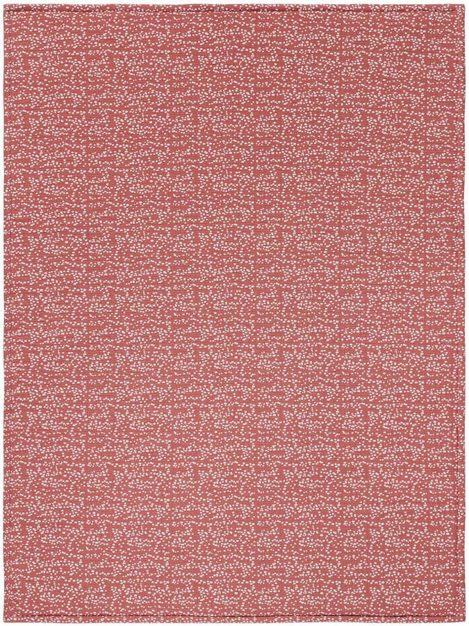 Noppies Baby Comfort Teddy Fancy Dot reversible baby wiegdeken teddy 75x100 cm Brick Dust Babydeken Roze - Foto 2