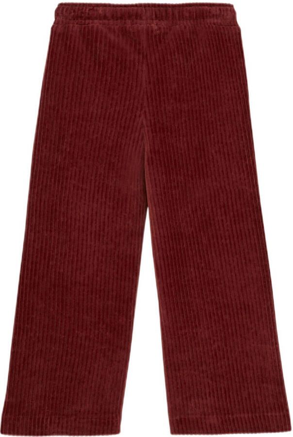 Noppies kids corduroy wide leg casual broek brique - Foto 3