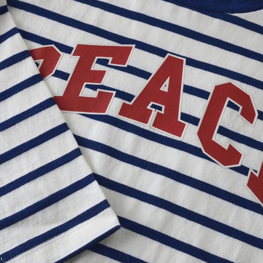 Noppies kids gestreepte longsleeve blauw - Foto 2