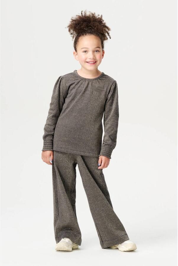 Noppies kids straight fit broek Jixian grijs - Foto 2