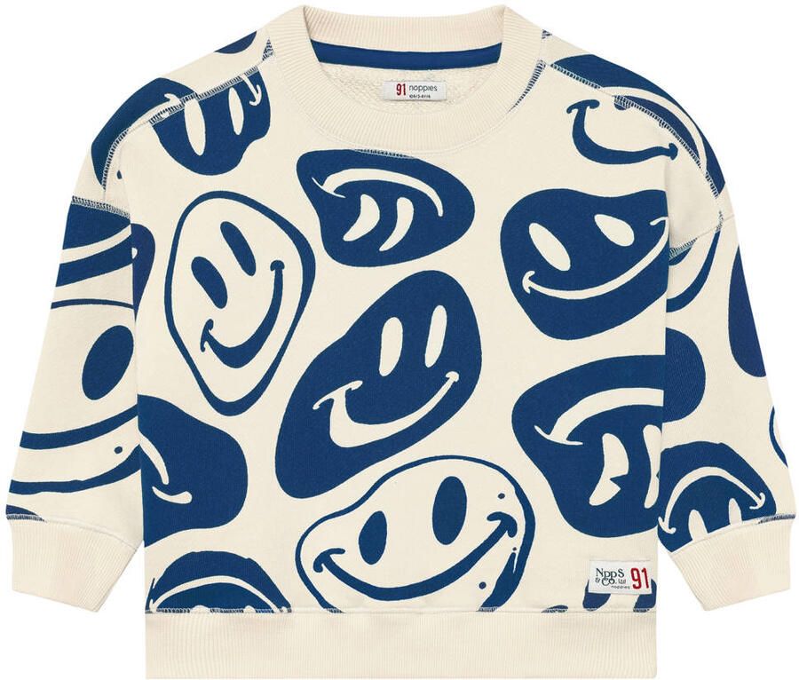 Noppies kids sweater blauw