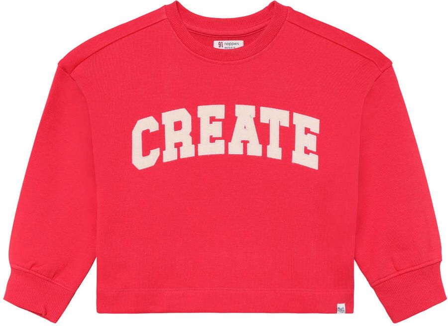 Noppies kids sweater rood