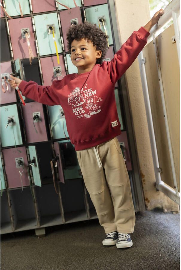 Noppies kids sweater rood - Foto 2