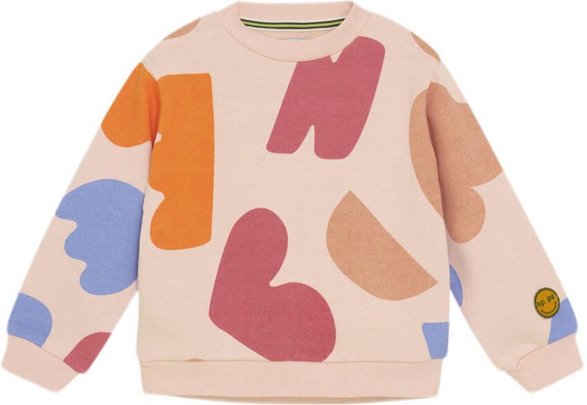 Noppies kids sweater roze