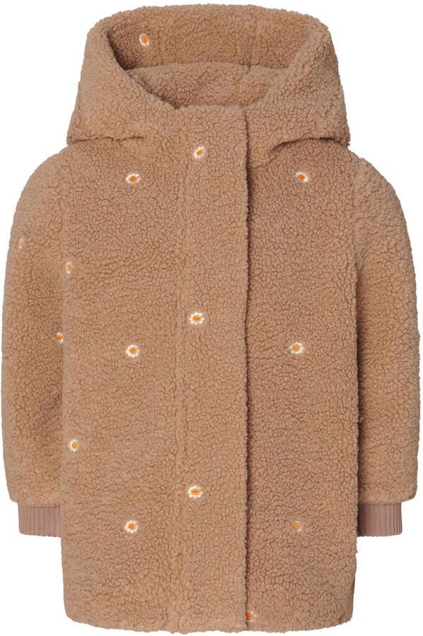 Noppies kids teddy winterjas bruin