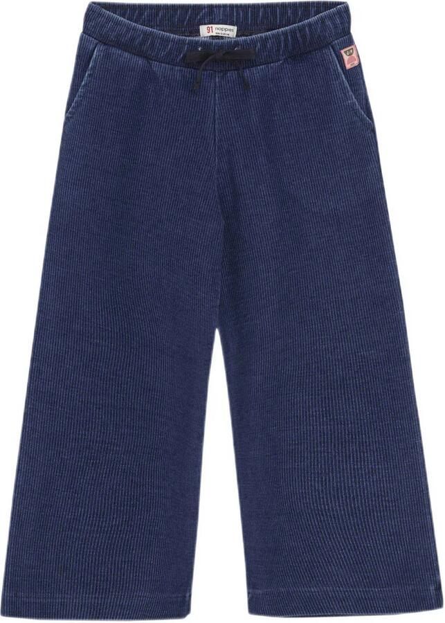 Noppies kids wide leg casual broek blauw