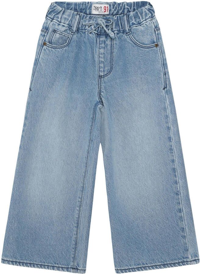 Noppies kids wide leg jeans medium blue denim