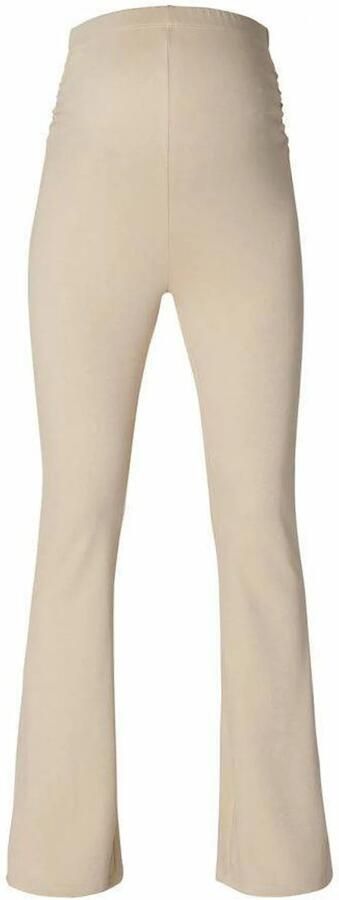 Noppies maternity high waist flared broek Umea beige