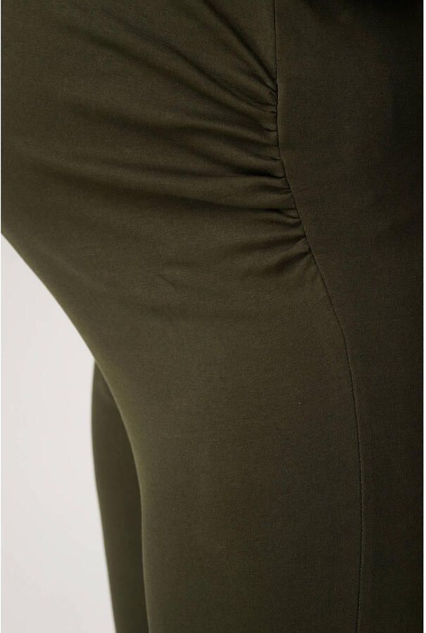 Noppies maternity high waist flared broek Umea groen - Foto 2