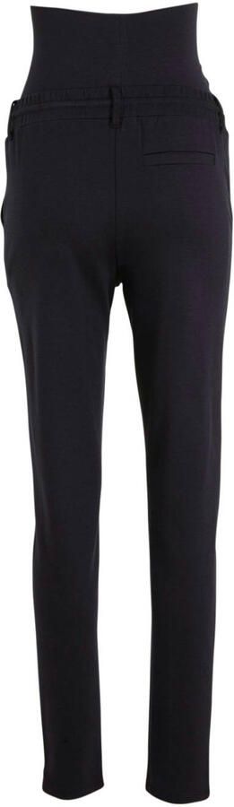 Noppies low waist skinny zwangerschapsbroek Renee donkerblauw Dames Viscose XXS - Foto 4