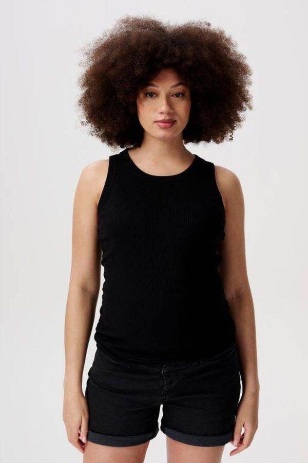 Noppies maternity regular fit short Jamie black denim - Foto 2