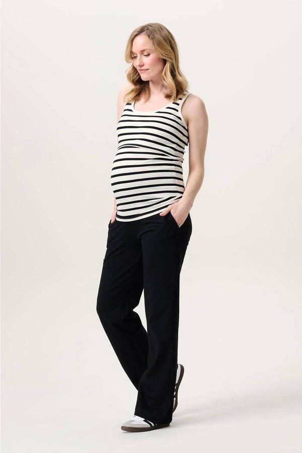 Noppies maternity regular high waist zwangerschaps casual broek zwart - Foto 2