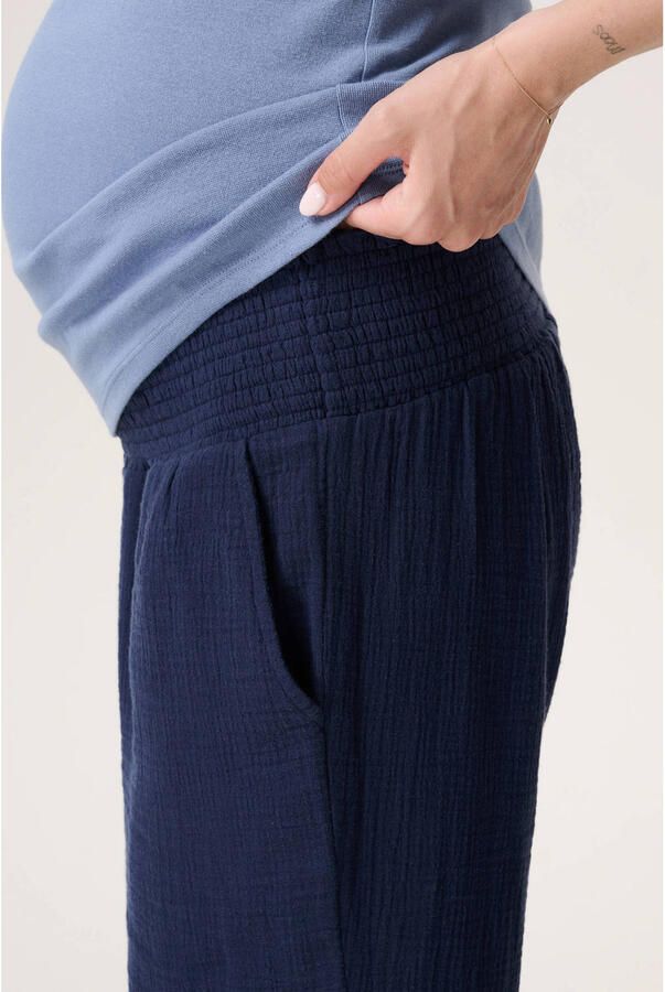 Noppies maternity regular waist zwangerschaps casual broek donkerblauw - Foto 2