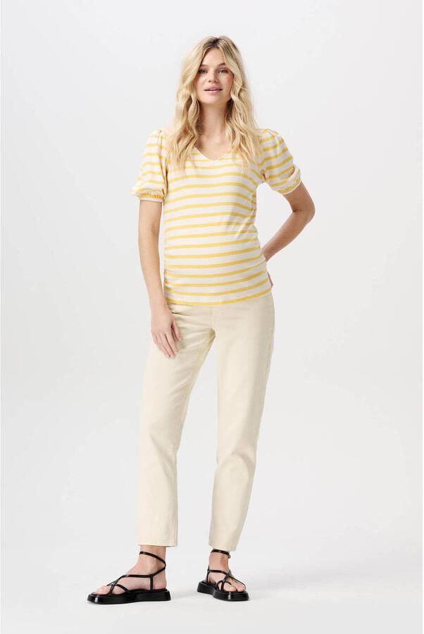 Noppies skinny broek Azua ecru Dames Katoen Effen 26 - Foto 3