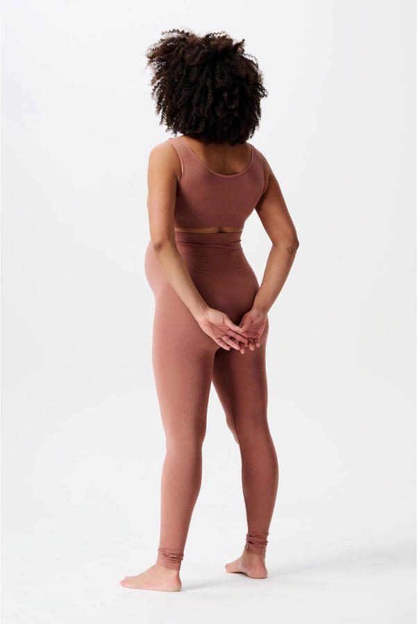 Noppies high waist skinny zwangerschapslegging Reva oudroze Broek Dames Polyamide XL XXL - Foto 2