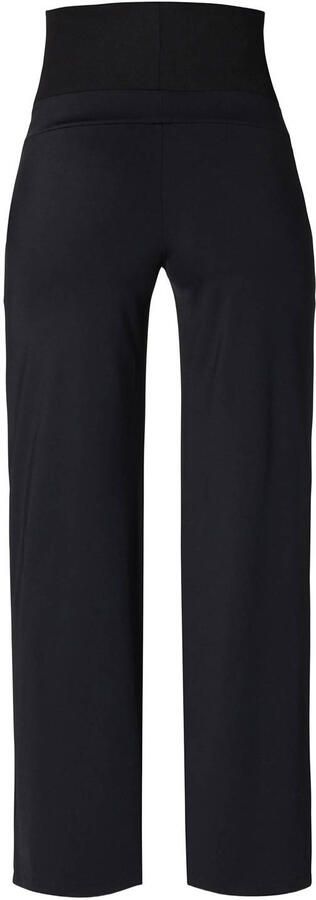 Noppies maternity wide leg high waist zwangerschaps casual broek zwart - Foto 2