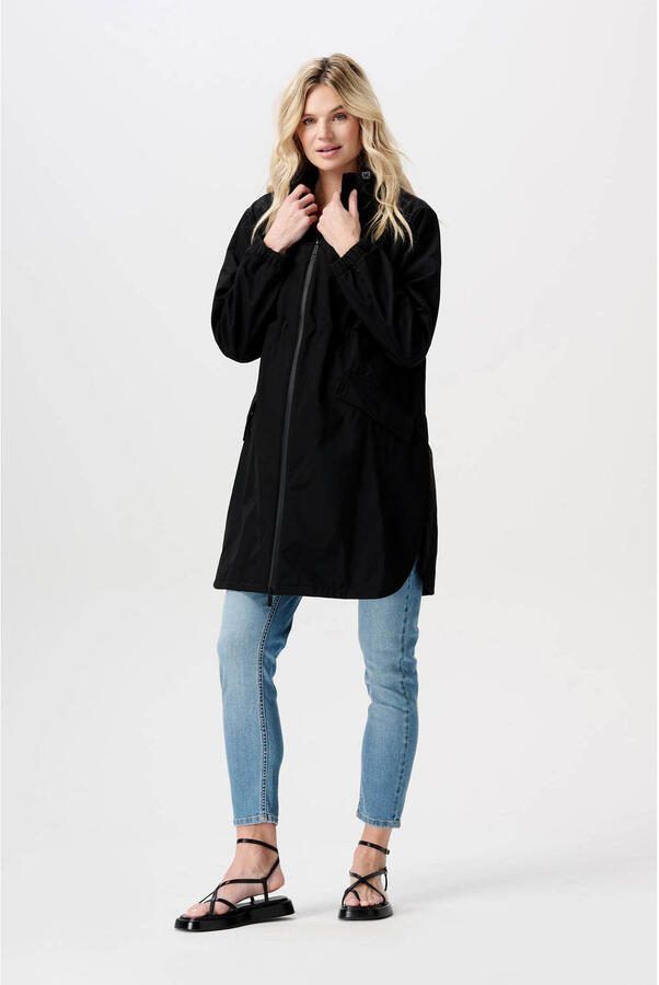 Noppies jas Rey zwart Dames Polyester Capuchon Effen XXL - Foto 2