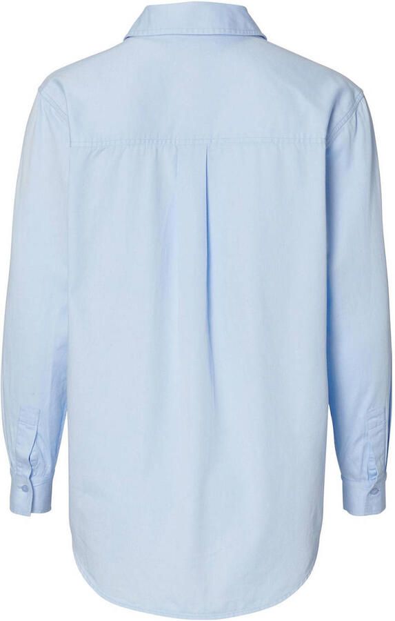 Noppies maternity zwangerschaps- en voedings blouse blauw