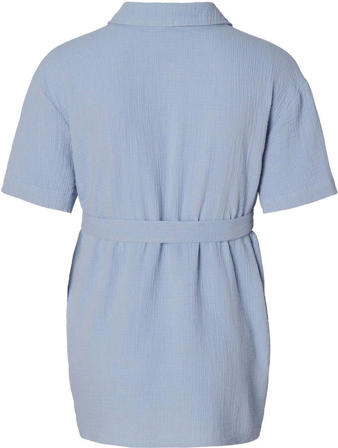 Noppies maternity zwangerschaps- en voedings blouse lichtblauw - Foto 2
