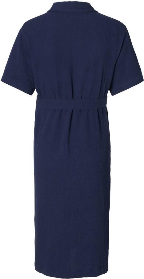 Noppies maternity zwangerschaps- en voedings blousejurk donkerblauw - Foto 2