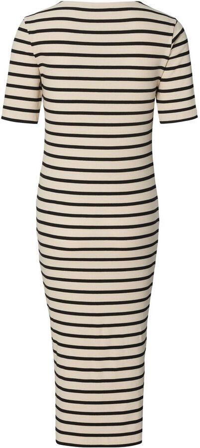 Noppies maternity zwangerschaps- en voedings midi jurk beige - Foto 2