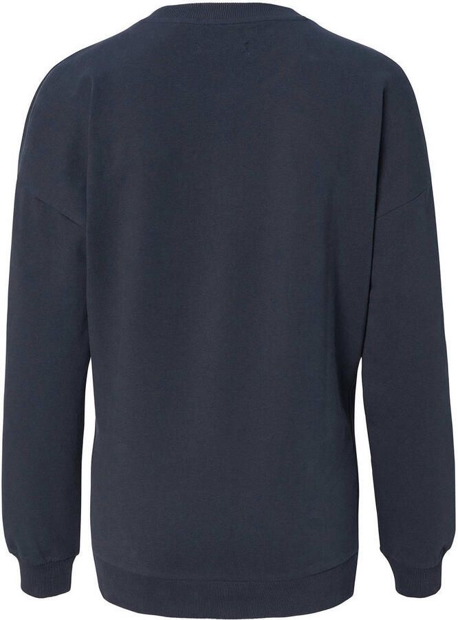 Noppies zwangerschaps- en voedingssweater Lesy donkerblauw Trui Effen XXL