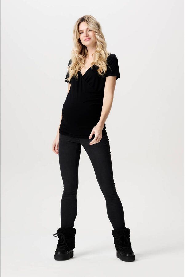 Noppies maternity zwangerschaps jegging Ella black denim - Foto 2