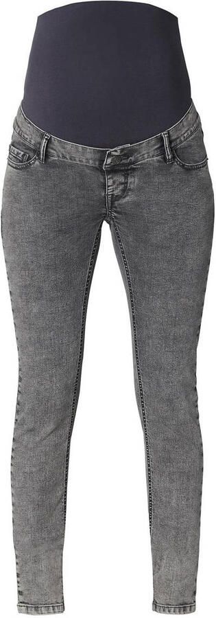 Noppies zwangerschaps skinny jeans Avi grey denim Grijs Dames Stretchdenim 26