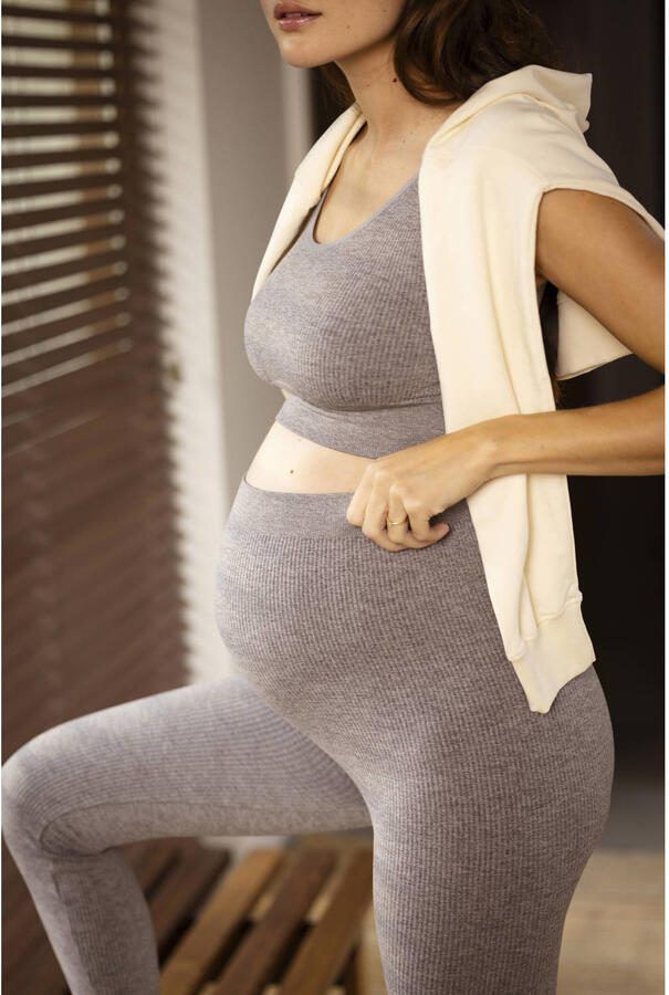 Noppies maternity zwangerschaps sportlegging grijs - Foto 3