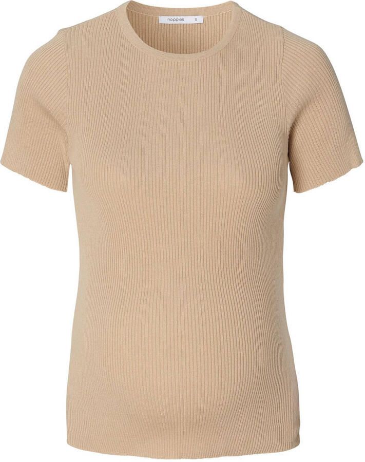 Noppies maternity zwangerschaps T-shirt beige - Foto 1