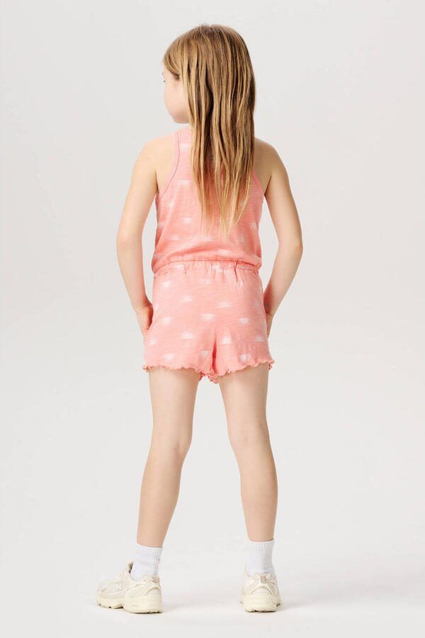 Noppies playsuit Eski met all over print roze Meisjes Katoen Ronde hals 104 - Foto 2