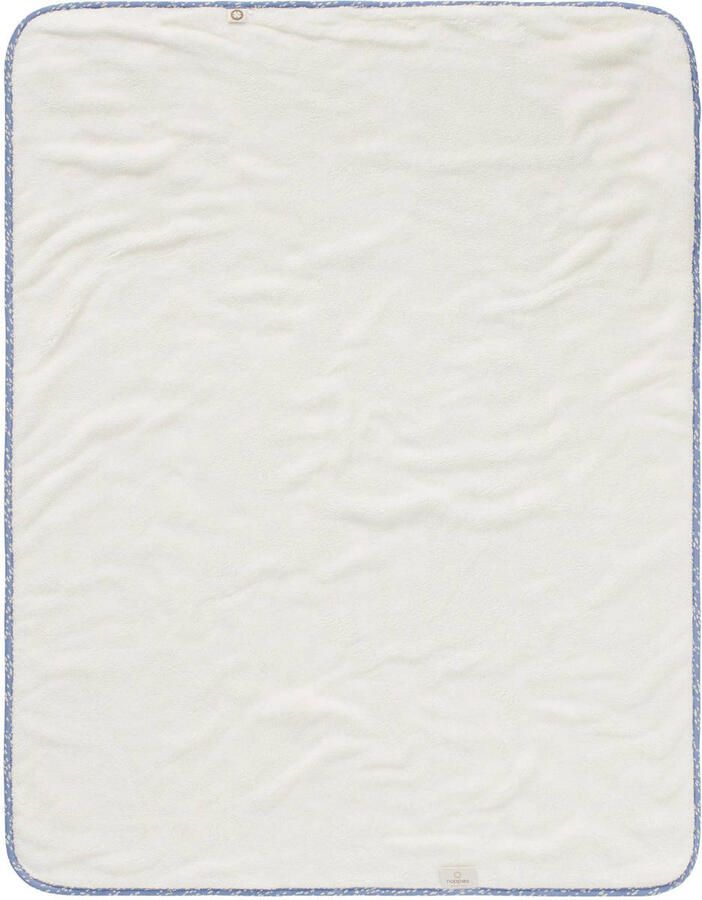 Noppies Teddy Fancy Dot reversible wiegdeken teddy75x100 cm Colony Blue Babydeken Blauw - Foto 2